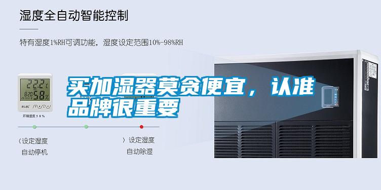 買加濕器莫貪便宜，認準品牌很重要
