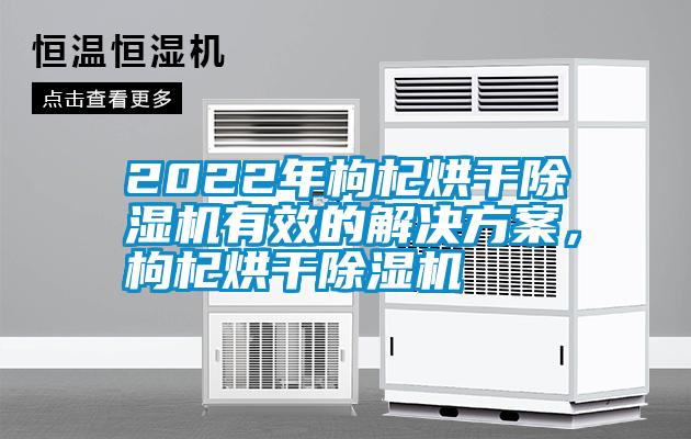 2022年枸杞烘干除濕機(jī)有效的解決方案，枸杞烘干除濕機(jī)