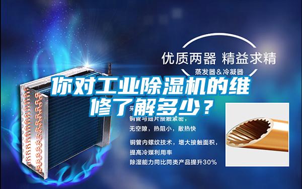 你對工業(yè)除濕機(jī)的維修了解多少？