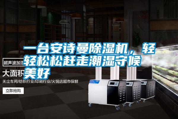 一臺安詩曼除濕機，輕輕松松趕走潮濕守候美好