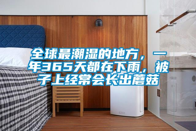 全球最潮濕的地方，一年365天都在下雨，被子上經(jīng)常會(huì)長出蘑菇
