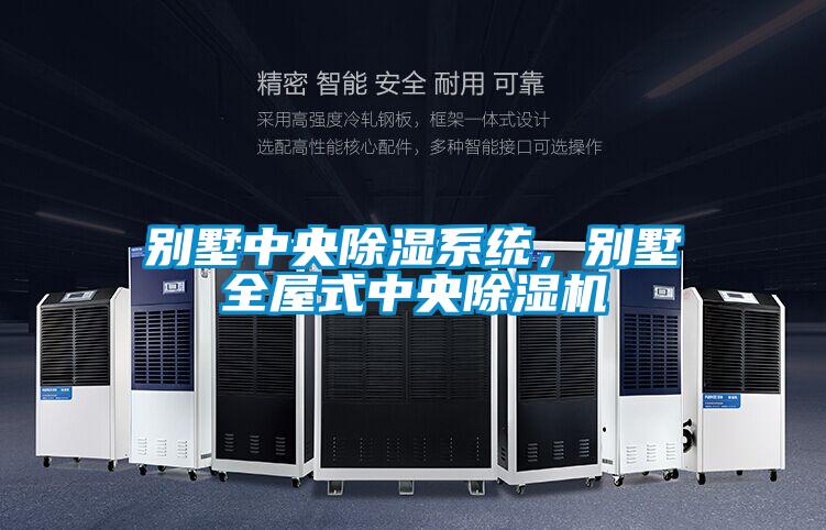 別墅中央除濕系統(tǒng)，別墅全屋式中央除濕機(jī)