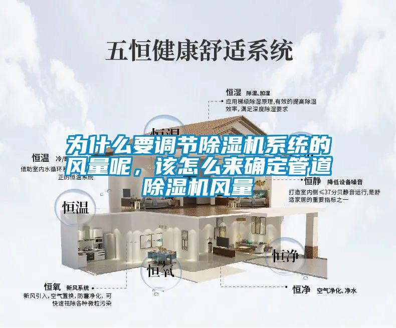 為什么要調節(jié)除濕機系統(tǒng)的風量呢，該怎么來確定管道除濕機風量