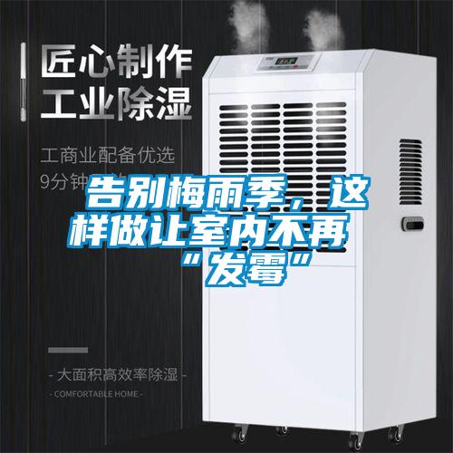 告別梅雨季，這樣做讓室內(nèi)不再“發(fā)霉”
