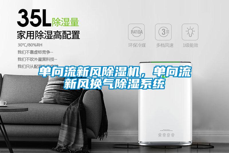 單向流新風除濕機，單向流新風換氣除濕系統(tǒng)