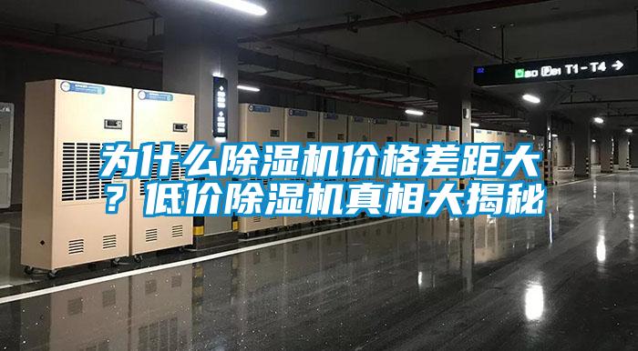 為什么除濕機價格差距大？低價除濕機真相大揭秘
