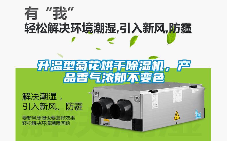 升溫型菊花烘干除濕機(jī)，產(chǎn)品香氣濃郁不變色
