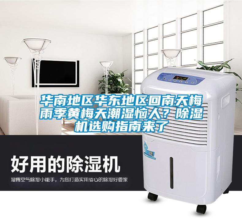 華南地區(qū)華東地區(qū)回南天梅雨季黃梅天潮濕惱人？除濕機選購指南來了