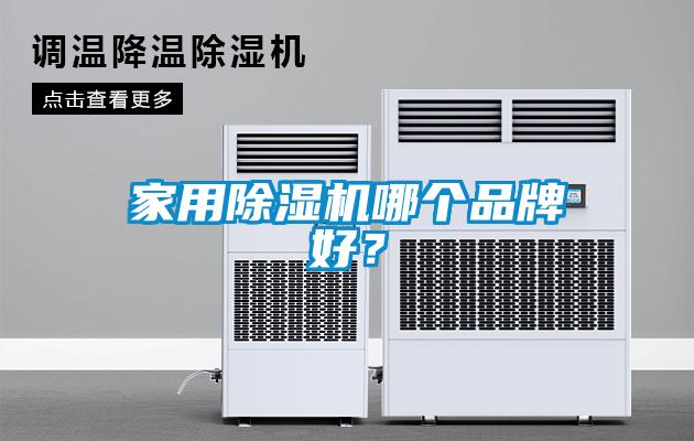 家用除濕機哪個品牌好？
