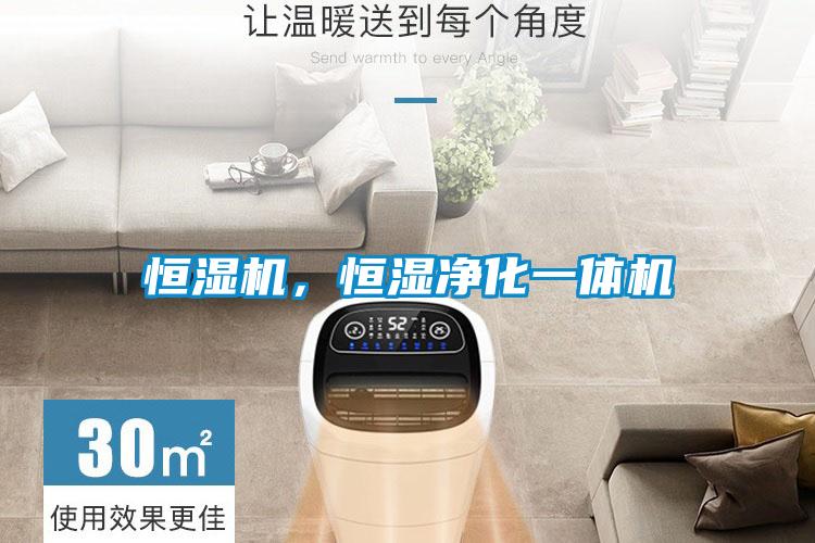 恒濕機，恒濕凈化一體機