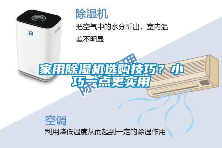 家用除濕機(jī)選購技巧？小巧一點(diǎn)更實(shí)用