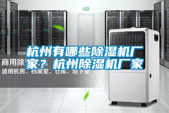 杭州有哪些除濕機(jī)廠家？杭州除濕機(jī)廠家