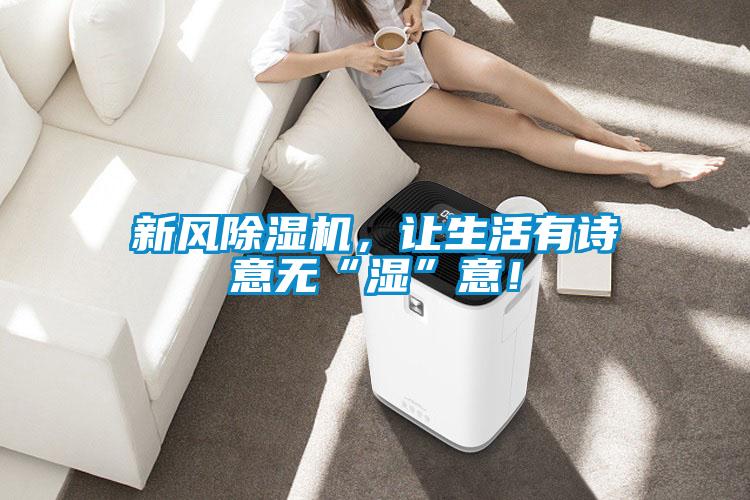 新風(fēng)除濕機(jī)，讓生活有詩(shī)意無(wú)“濕”意！