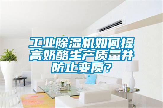 工業(yè)除濕機(jī)如何提高奶酪生產(chǎn)質(zhì)量并防止變質(zhì)？