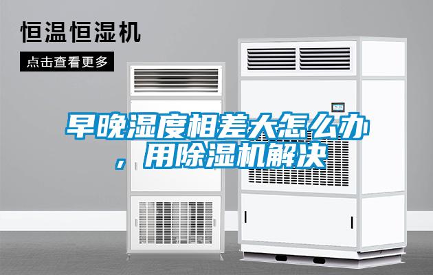 早晚濕度相差大怎么辦，用除濕機(jī)解決
