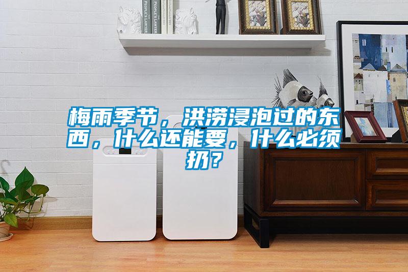 梅雨季節(jié)，洪澇浸泡過的東西，什么還能要，什么必須扔？