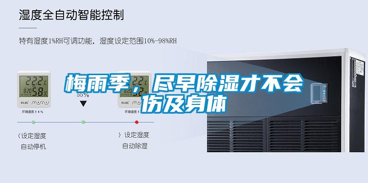 梅雨季，盡早除濕才不會傷及身體