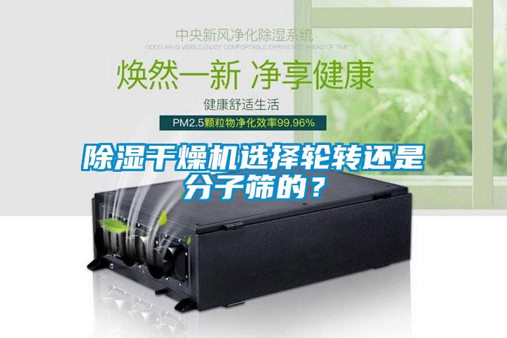 除濕干燥機(jī)選擇輪轉(zhuǎn)還是分子篩的？