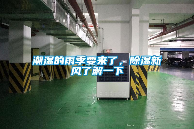 潮濕的雨季要來了，除濕新風(fēng)了解一下
