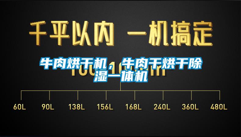 牛肉烘干機(jī)，牛肉干烘干除濕一體機(jī)