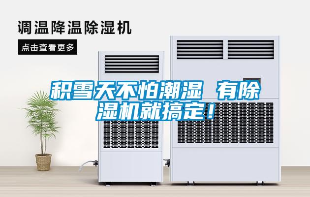 積雪天不怕潮濕 有除濕機(jī)就搞定！
