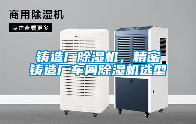 鑄造廠除濕機，精密鑄造廠車間除濕機選型