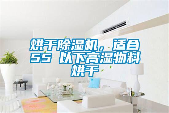 烘干除濕機(jī)，適合55℃以下高濕物料烘干