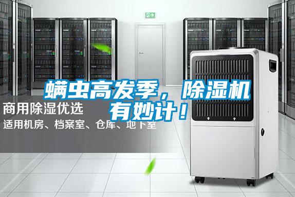 螨蟲(chóng)高發(fā)季，除濕機(jī)有妙計(jì)！