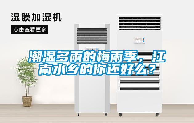 潮濕多雨的梅雨季，江南水鄉(xiāng)的你還好么？