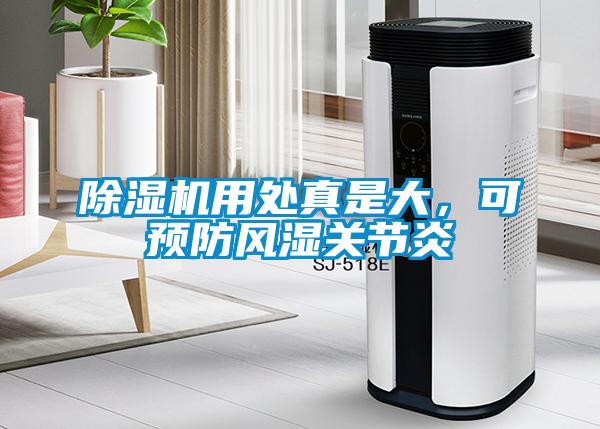 除濕機(jī)用處真是大，可預(yù)防風(fēng)濕關(guān)節(jié)炎