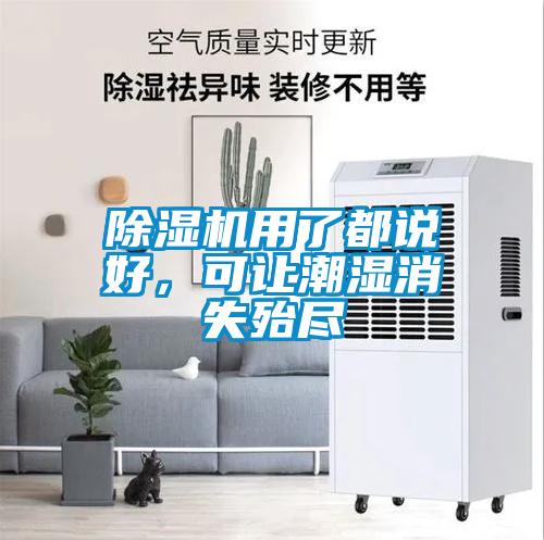 除濕機(jī)用了都說好，可讓潮濕消失殆盡