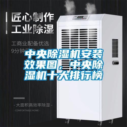 中央除濕機安裝效果圖，中央除濕機十大排行榜