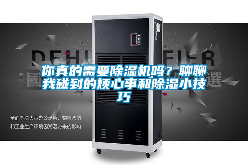 你真的需要除濕機嗎？聊聊我碰到的煩心事和除濕小技巧