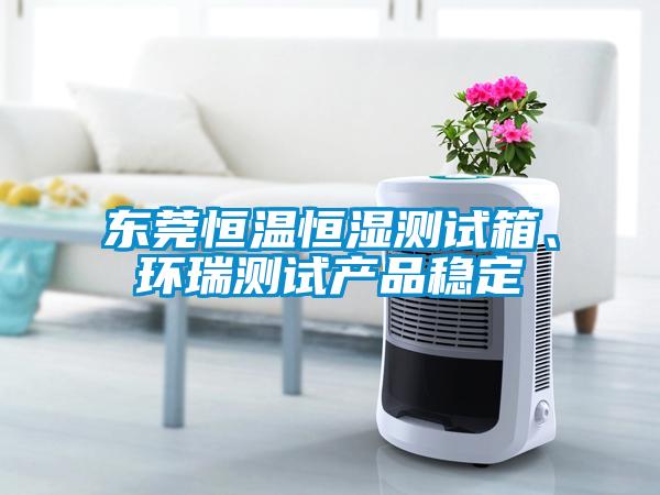 東莞恒溫恒濕測試箱、環(huán)瑞測試產品穩(wěn)定