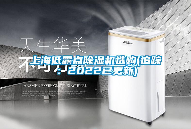 上海低露點除濕機(jī)選購(追蹤：2022已更新)
