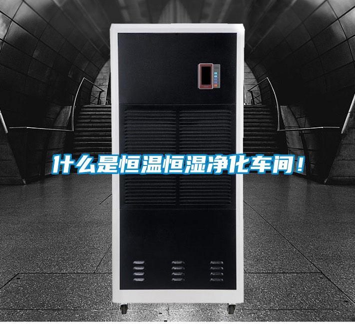 什么是恒溫恒濕凈化車間！