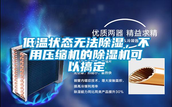 低溫狀態(tài)無法除濕，不用壓縮機(jī)的除濕機(jī)可以搞定