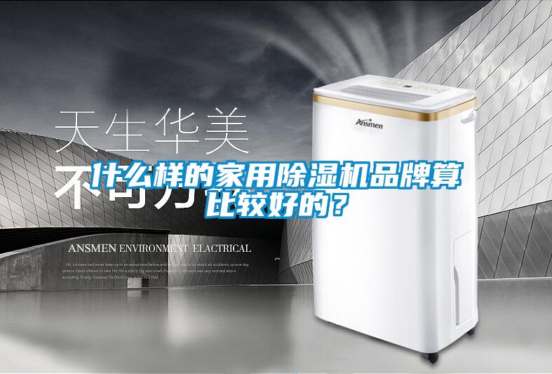什么樣的家用除濕機(jī)品牌算比較好的？