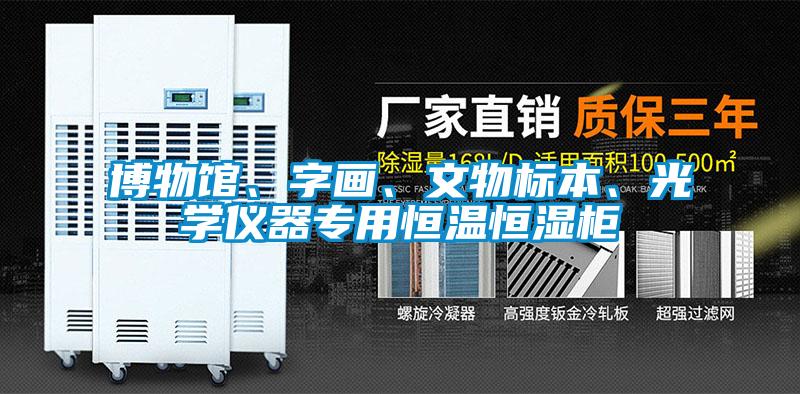 博物館、字畫、文物標本、光學儀器專用恒溫恒濕柜