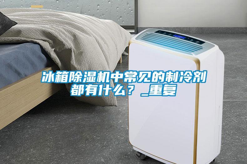 冰箱除濕機中常見的制冷劑都有什么？_重復