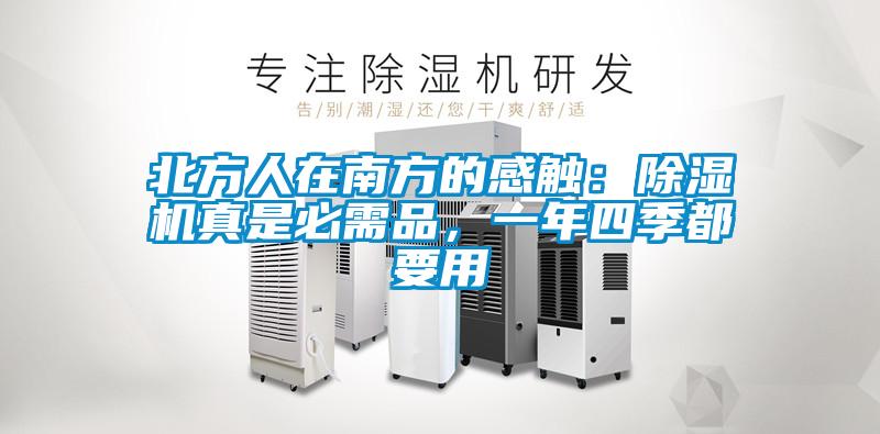 北方人在南方的感觸：除濕機(jī)真是必需品，一年四季都要用