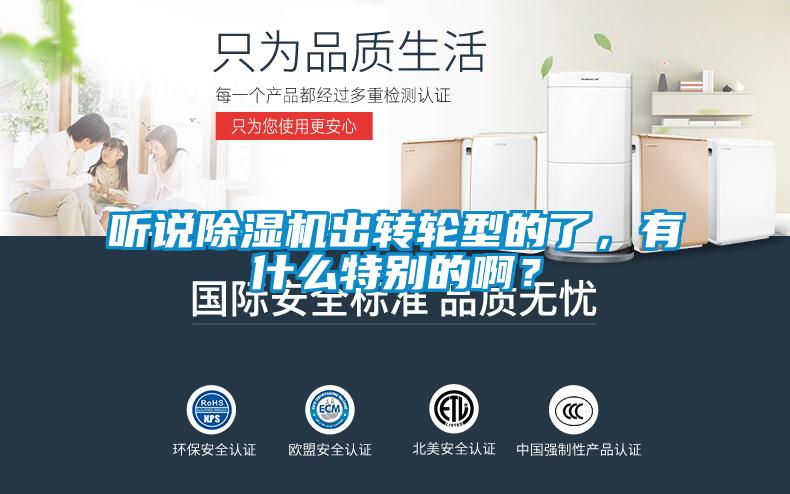 聽說除濕機(jī)出轉(zhuǎn)輪型的了，有什么特別的??？