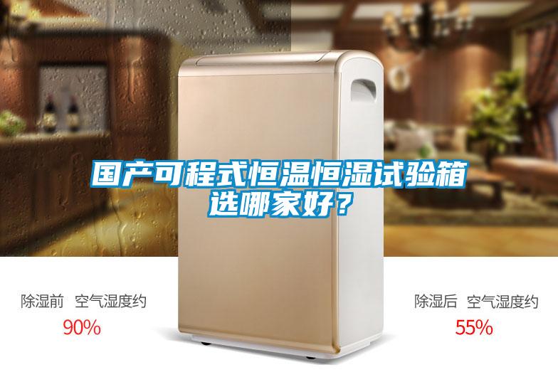 國(guó)產(chǎn)可程式恒溫恒濕試驗(yàn)箱選哪家好？