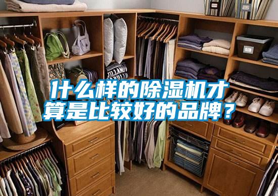 什么樣的除濕機(jī)才算是比較好的品牌？