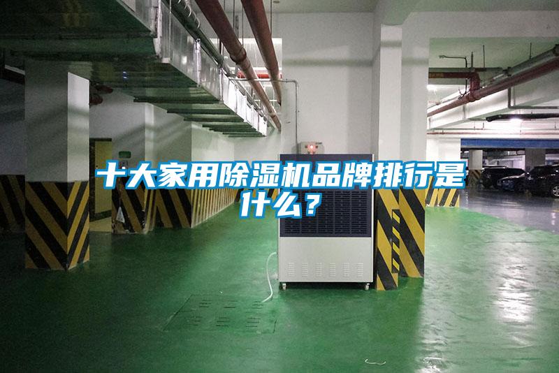 十大家用除濕機(jī)品牌排行是什么？