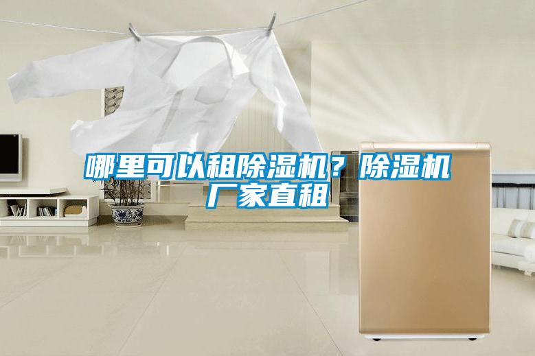 哪里可以租除濕機？除濕機廠家直租