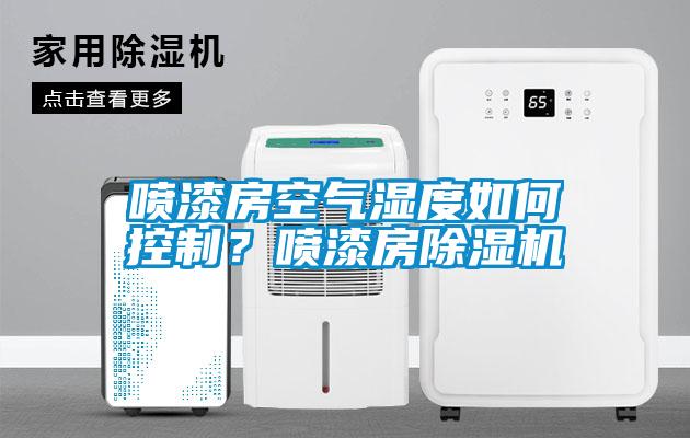 噴漆房空氣濕度如何控制？噴漆房除濕機(jī)