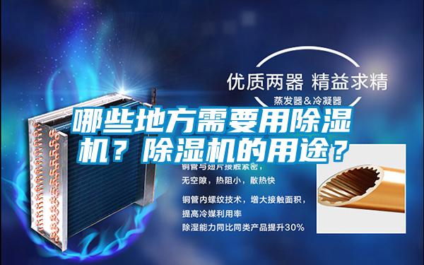 哪些地方需要用除濕機(jī)？除濕機(jī)的用途？