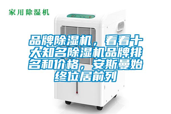 品牌除濕機(jī)，看看十大知名除濕機(jī)品牌排名和價格，安斯曼始終位居前列