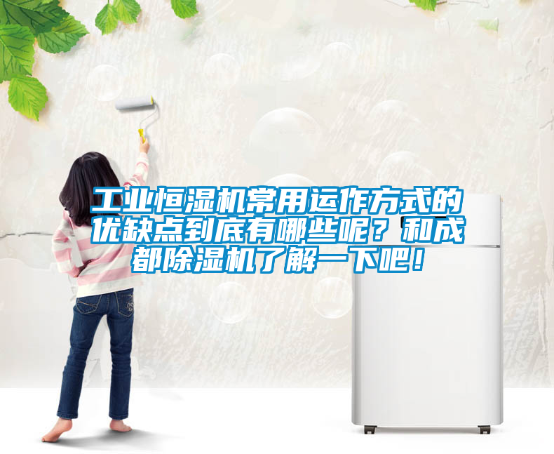 工業(yè)恒濕機常用運作方式的優(yōu)缺點到底有哪些呢？和成都除濕機了解一下吧！